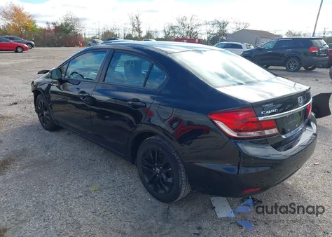 2013 Honda Civic Ex z USA, uszkodzony, nr VIN 19XFB2F84DE069526